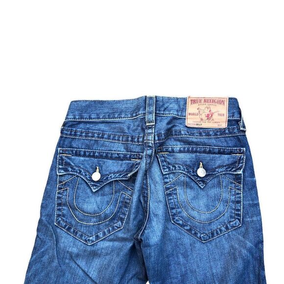 True Religion Jeans Size 30 BILLY Blue - Picture 2 of 6